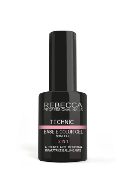 Rebecca - Technic Base E Color Gel 2 in 1 10 ml-T04 Cover Pink