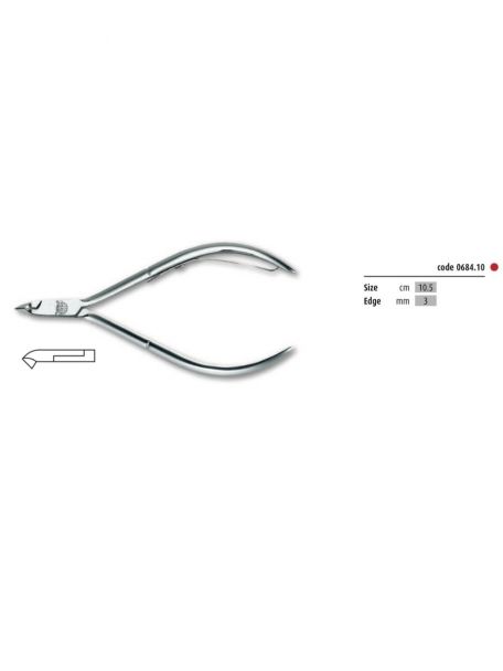 Kiepe - Tronchese pelle sovrapposto cromato 3mm