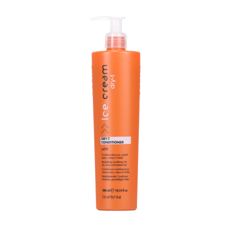 Inebrya - Conditioner nutriente capelli secchi, crespi e trattati Dry-T 300ml
