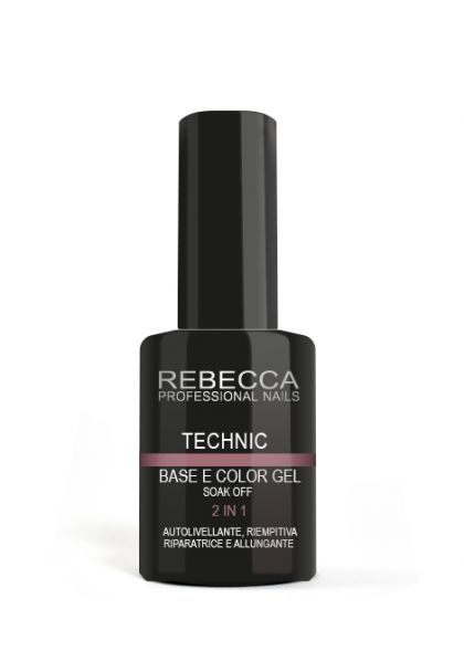 Rebecca - Technic Base E Color Gel 2 in 1 10 ml-T09 Cover Hemp