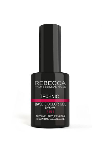 Rebecca - Technic Base E Color Gel 2 in 1 10 ml-T18 Cover Heartless