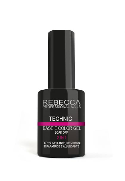 Rebecca - Technic Base E Color Gel 2 in 1 10 ml-T27 Cover Boysenberry