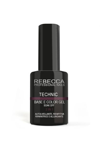 Rebecca - Technic Base E Color Gel 2 in 1 10 ml-T32 Cover Plum