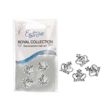 Estrosa - Decorazioni nail art crown corona reale