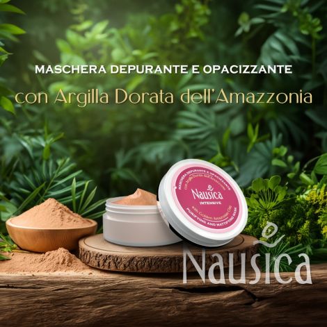 Nausica - Maschera Depurante Opacizzante 500ml