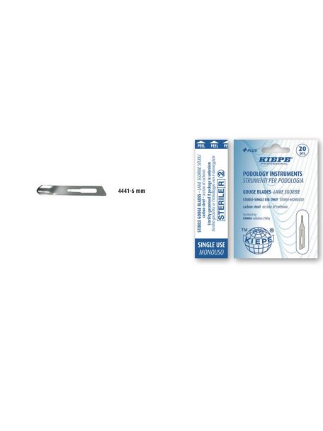 Kiepe - Lame monouso sterilizzate 6mm 20pz